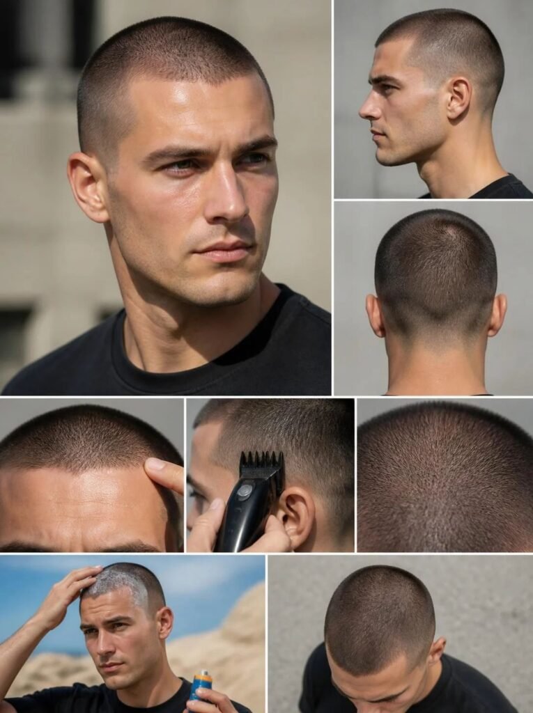 Buzz Cut (Embracing the Forehead)