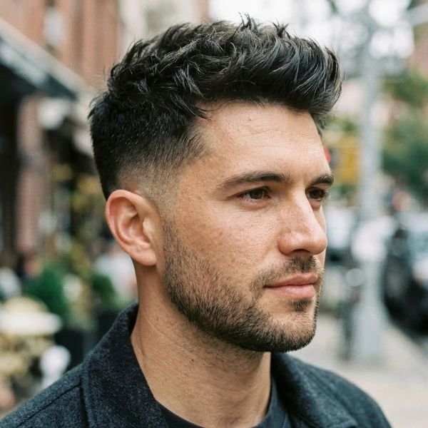 Low Fade With Textured Top