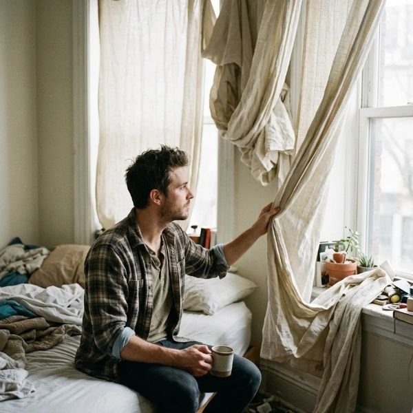 Messy Curtains