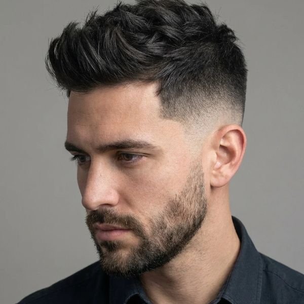 Mid Drop Fade