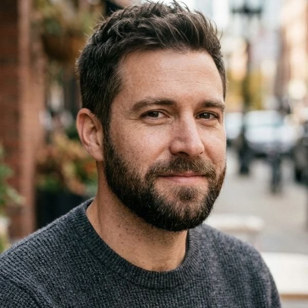 Short Rounded Beard