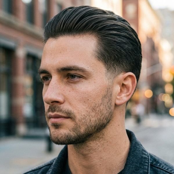 Slick Back with Taper